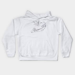 Swiss Army Unicorn Kids Hoodie